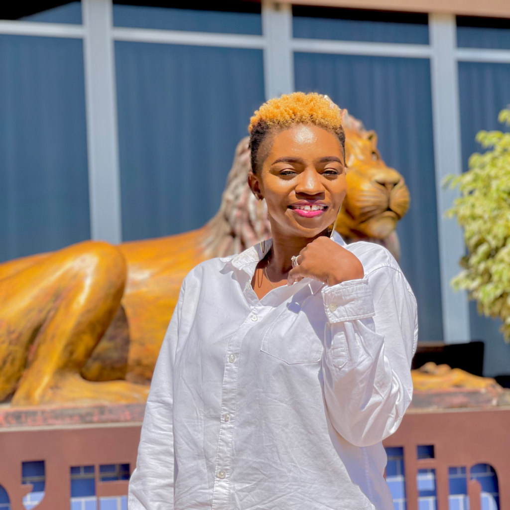 Imagine of a black woman smiling